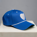 AMOR DE GOLF SNAPBACK HAT BLUE AND WHITE