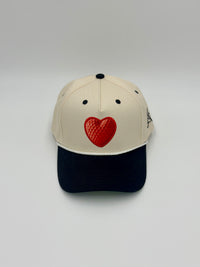 AMOR DE GOLF SNAPBACK HAT CREAM