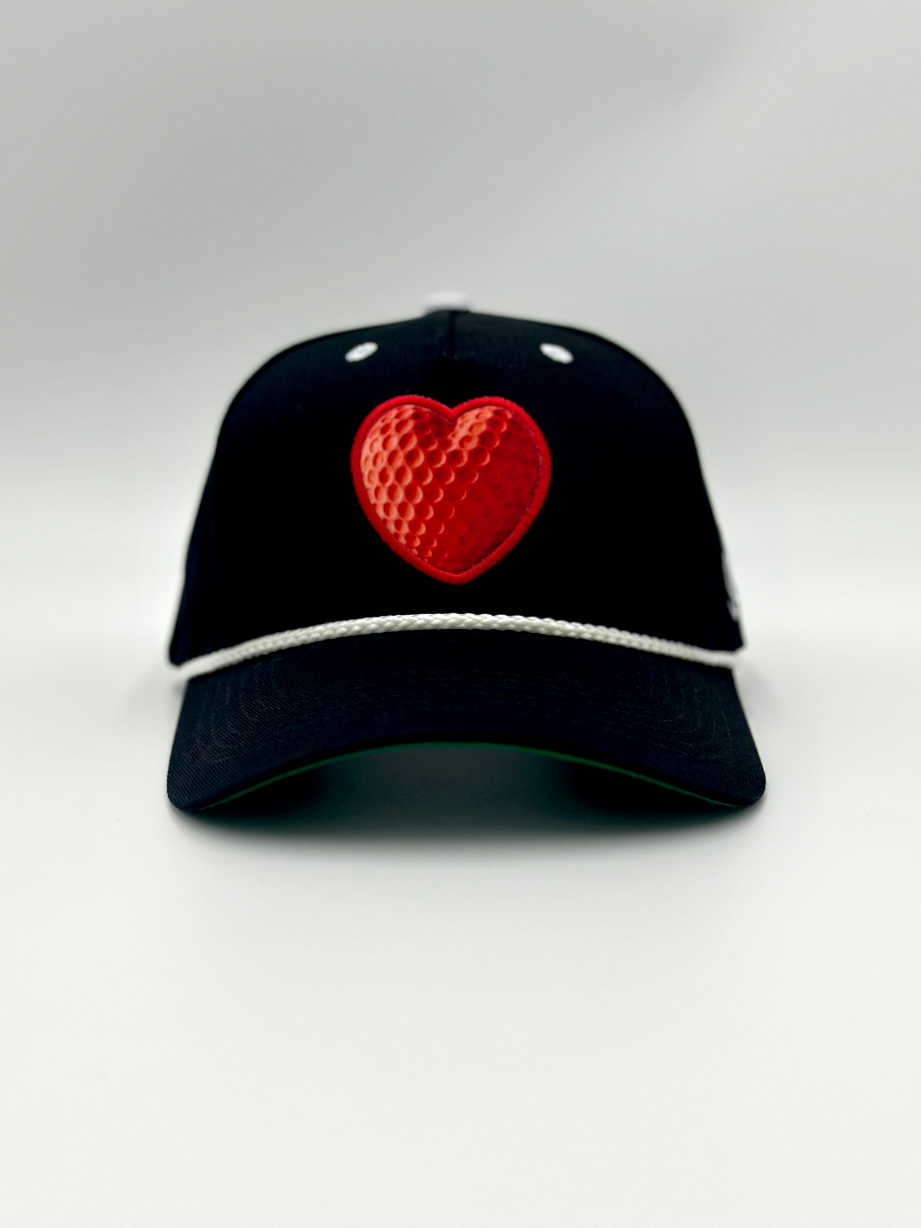 AMOR DE GOLF SNAPBACK HAT BLACK