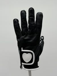 Black and White Golf Glove