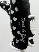 Black and White Golf Glove