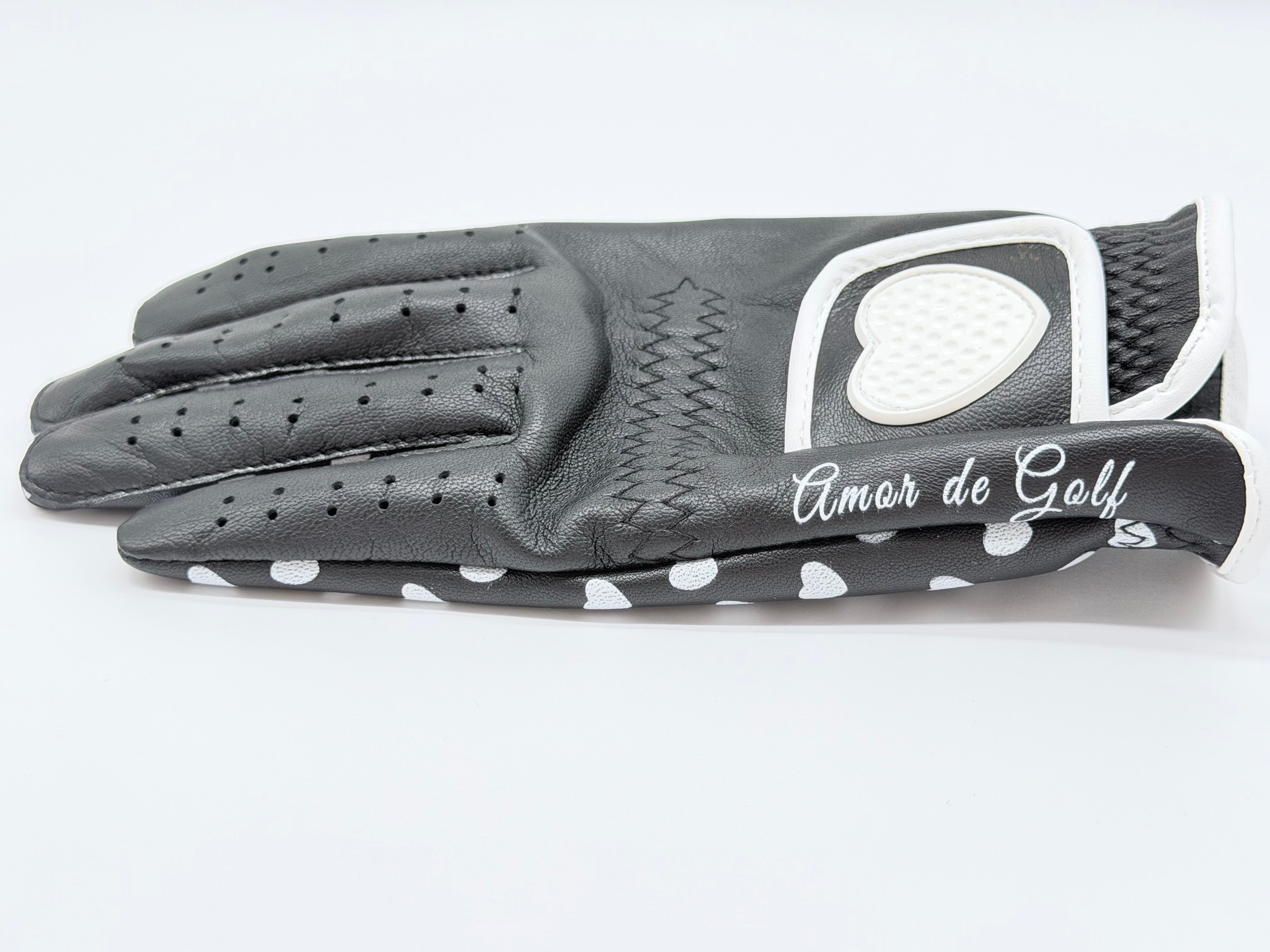 Black and White Golf Glove
